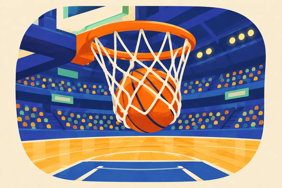Ilustración del test sobre el baloncesto