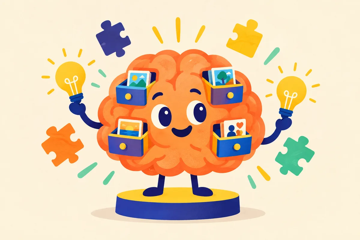 Ilustración del test sobre tu cerebro y tu memoria