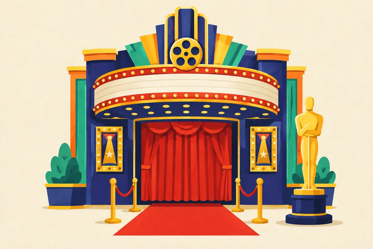 Ilustración del test sobre el cine español