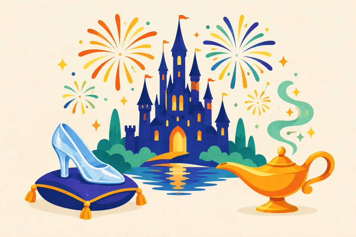 Ilustración del test sobre las películas de Disney