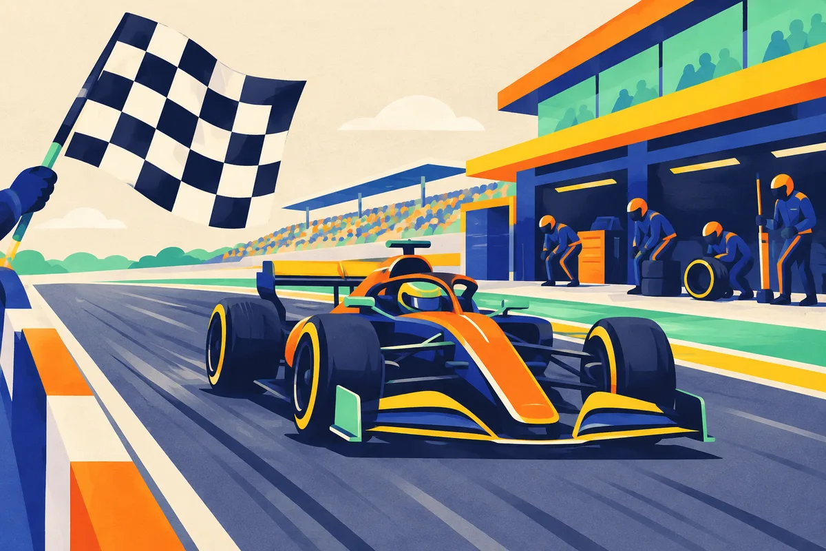 Ilustración del test sobre la Fórmula 1