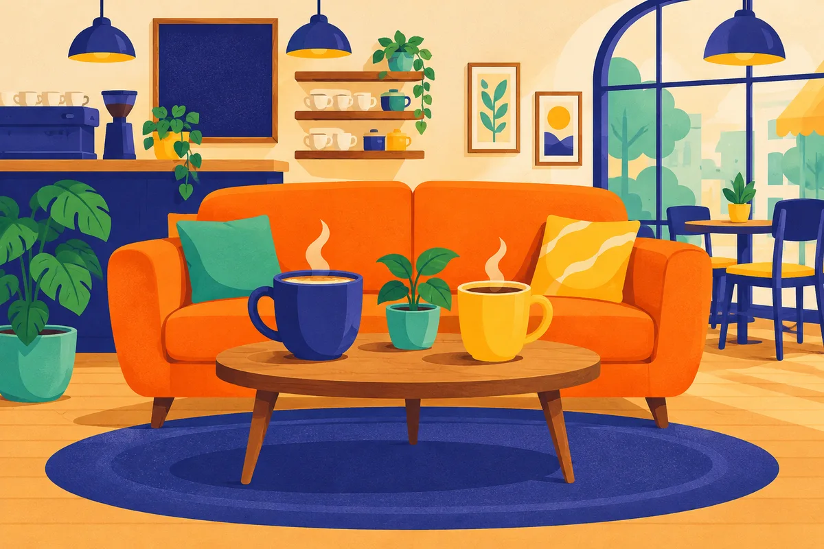 Ilustración del test sobre Friends