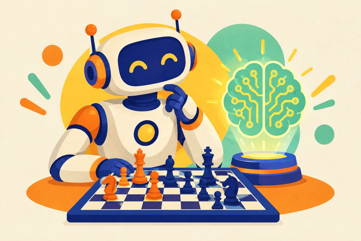 Ilustración del test sobre la inteligencia artificial y los robots