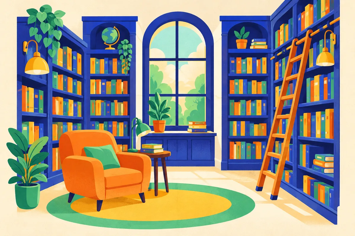 Ilustración del test sobre los libros más famosos