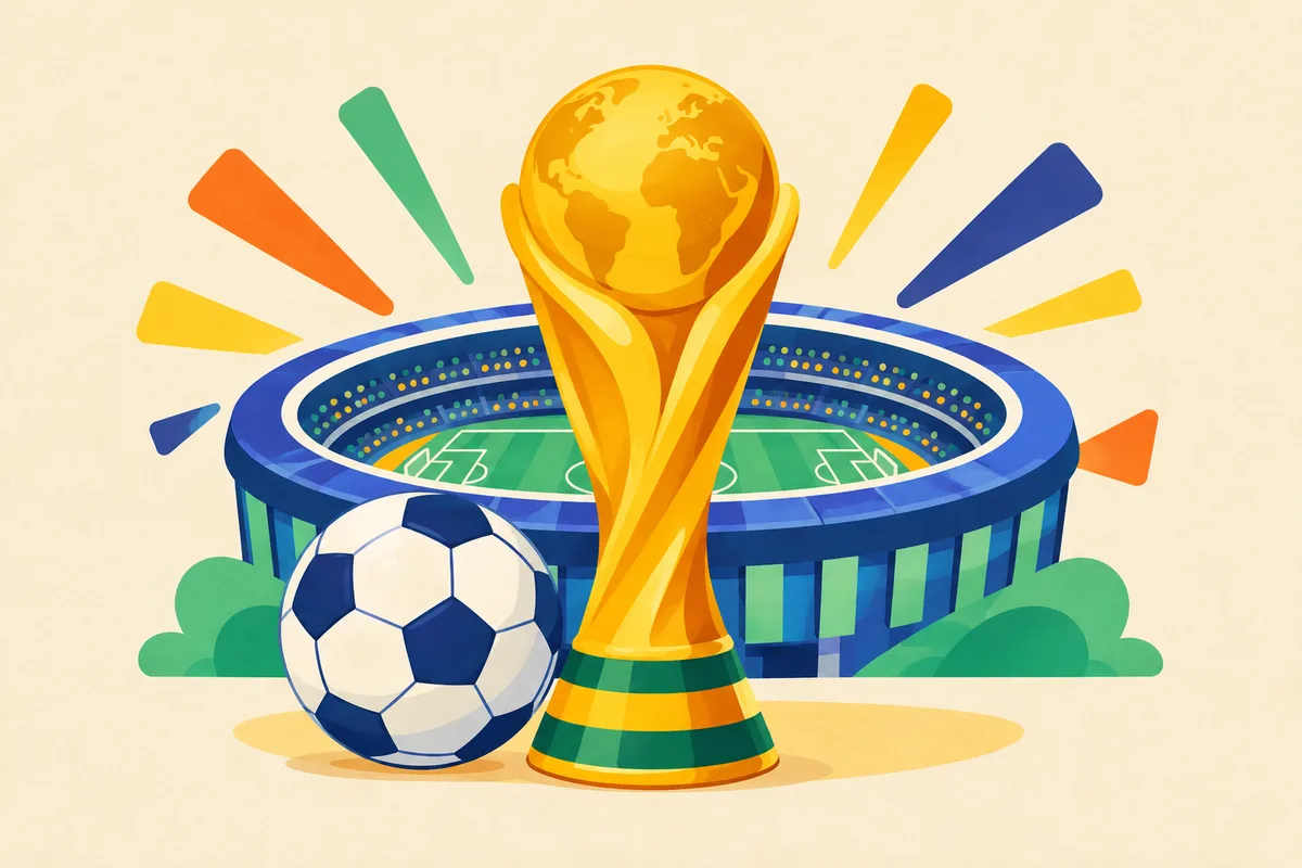 Ilustración del test sobre los Mundiales de fútbol