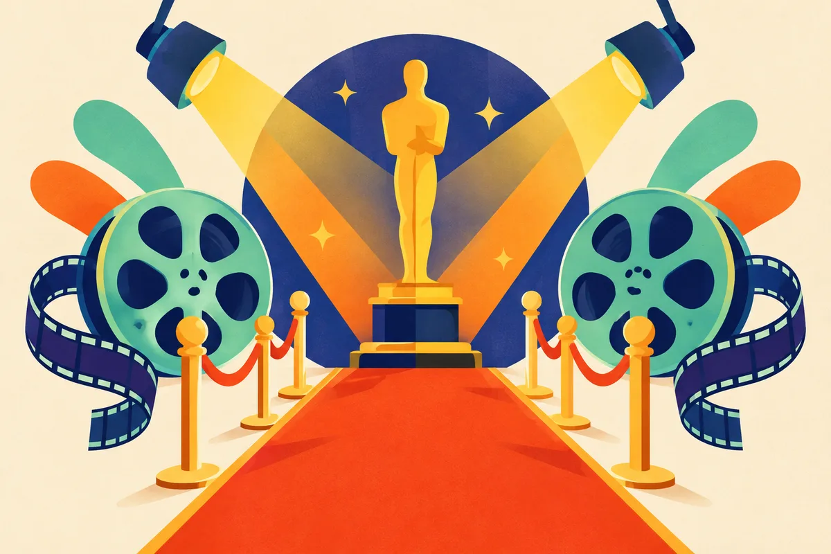 Ilustración del test sobre los premios Óscar