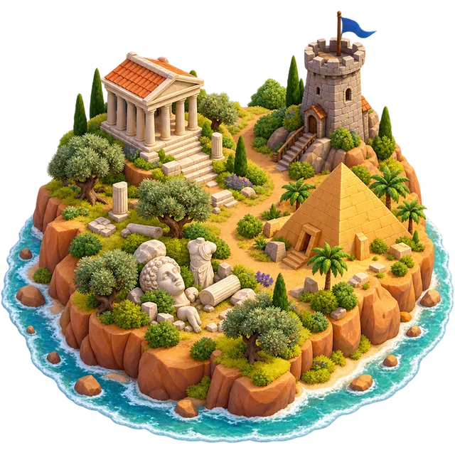 Ilustración de Valle de la Historia